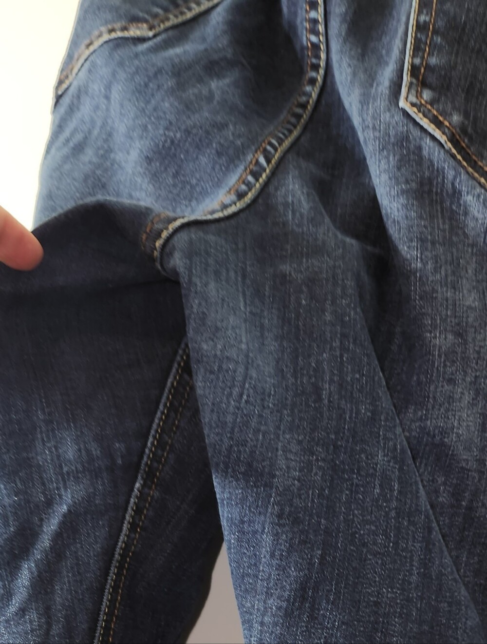🖤💙Boot Cut High-Rise Tighter Tummy Tech Lane Bryant Dark Blue Jeans 20S SHORT - Picture 11 of 12